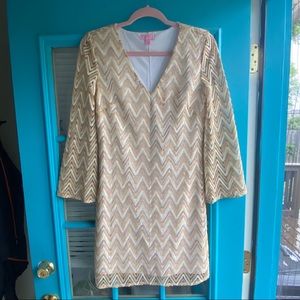 Lily Pulitzer bell sleeved mini dress!